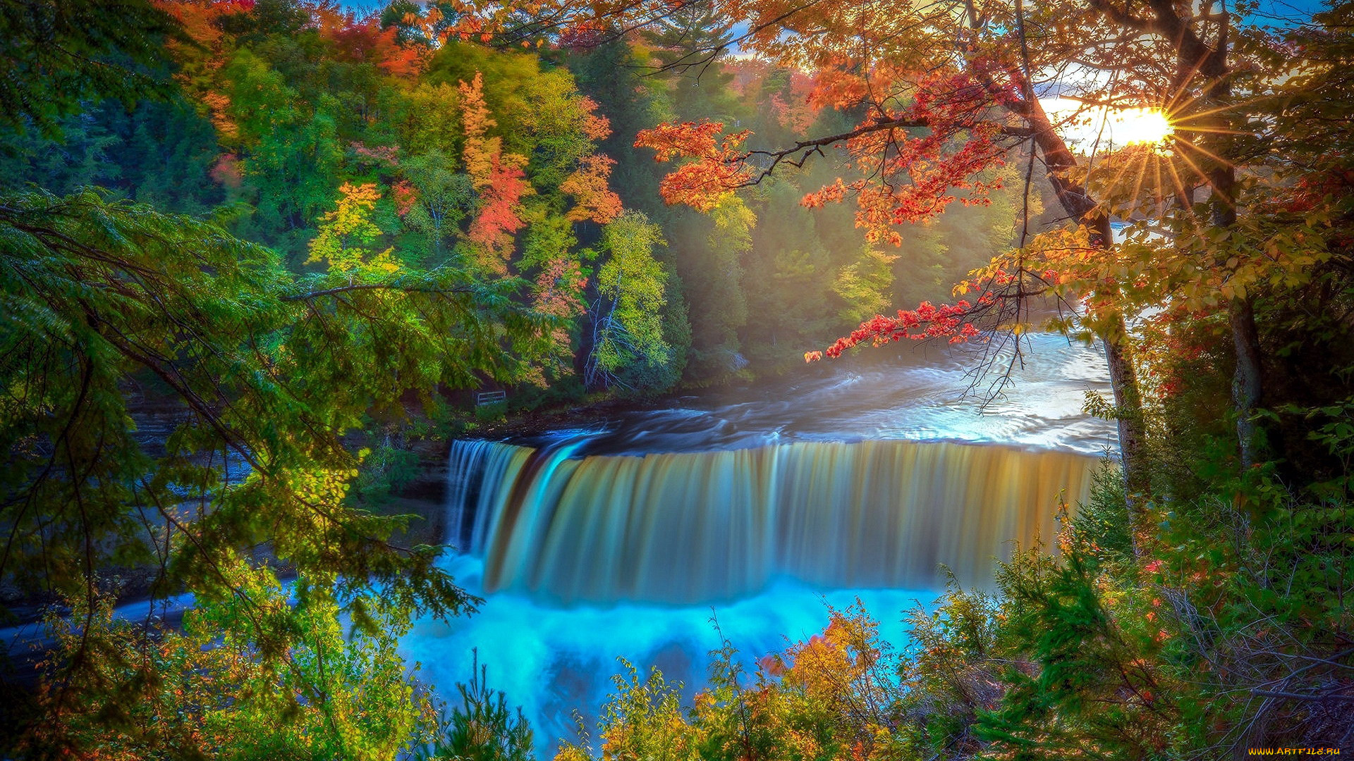 tahquamenon falls state park, michigan, , , tahquamenon, falls, state, park